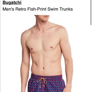 Men’s Bugatchi swim trunks